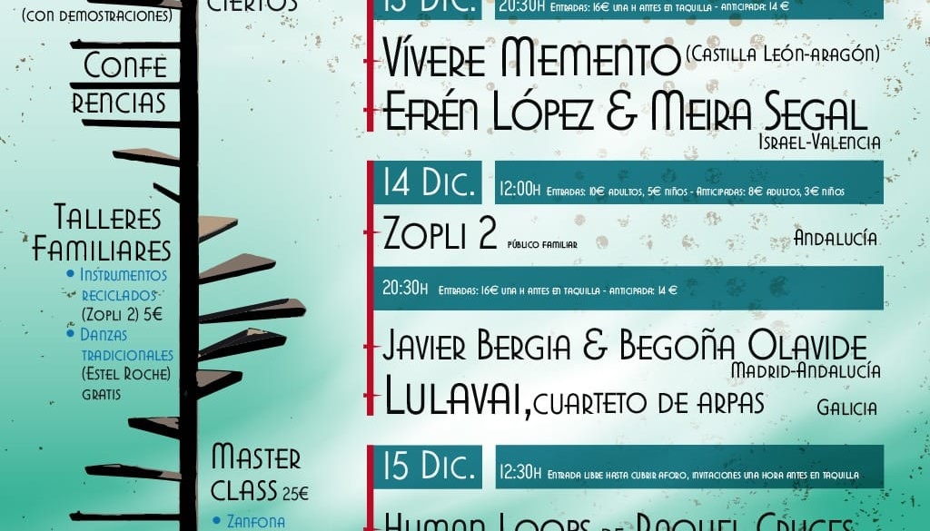 Javier Bergia & Begoña Olavide – III Festival Música en las Nubes – Zaragoza.